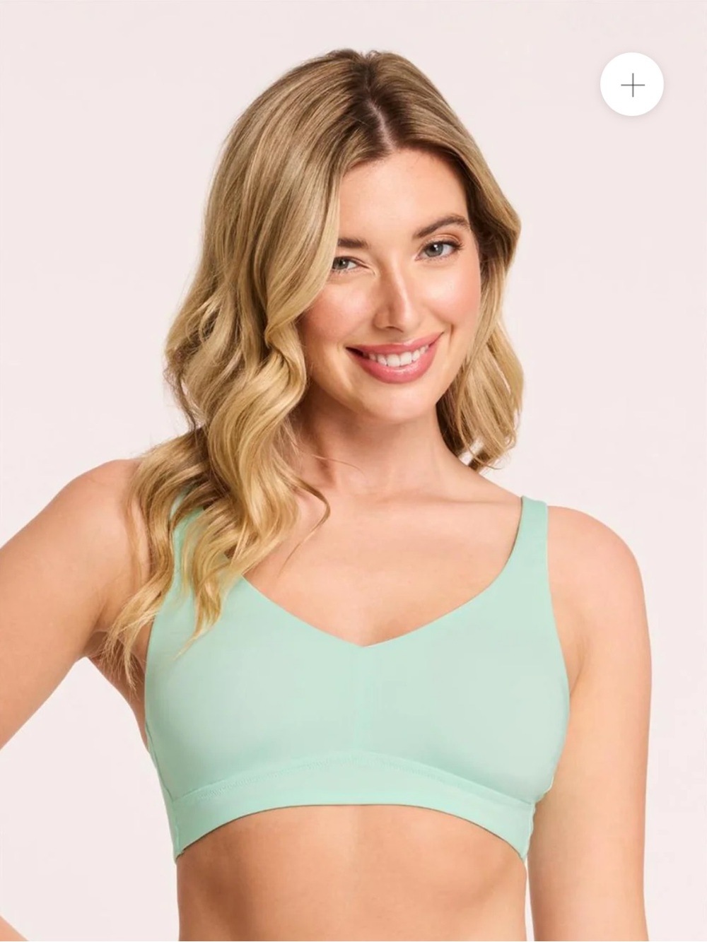 NWT Montelle Mysa Cup Size Bralette 34 D/E Seafoam